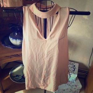 Blush blouse